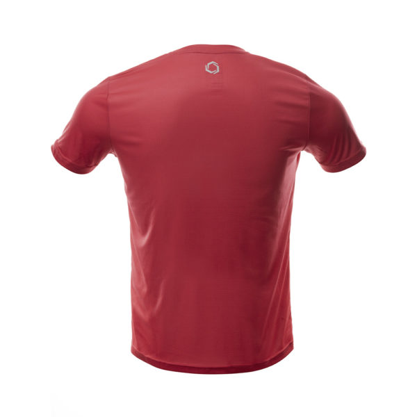 T SHIRT HOMME ROUGE A