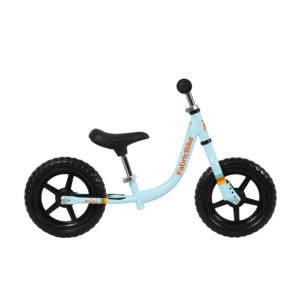 Le vélo sans pédale de FabricBike Découvrez le vélo sans pédale FabricBike MINI, conçu pour le plaisir et la sécurité, il est parfait pour que vos enfants apprennent à s'équilibrer et à coordonner leurs mouvements. Léger et résistant, il convient aux enfants de 2 à 5 ans. Sa structure ergonomique, son guidon et sa selle réglables lui assurent une grande longévité et ses roues surélevées lui permettent d'évoluer sur tous les types de terrain.