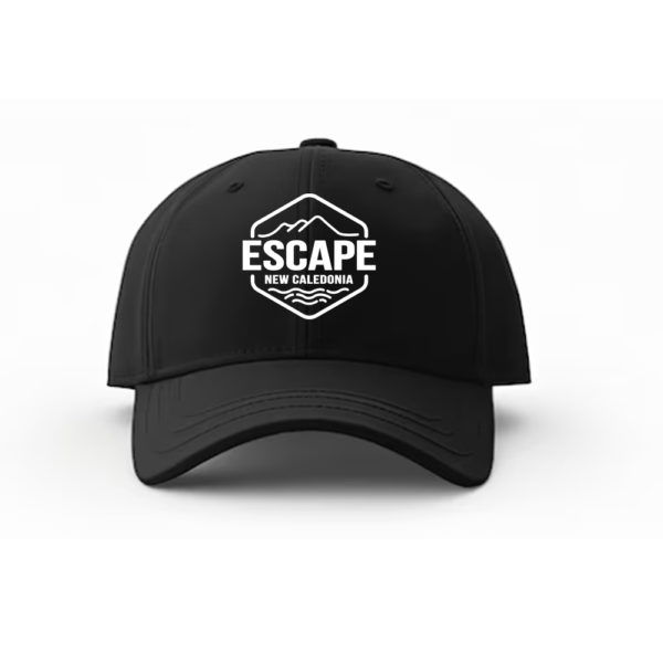 la casquette ESCAPE NEW CALEDONIA est conçue pour le voyage. Conçue à Nouméa pour parcourir le monde