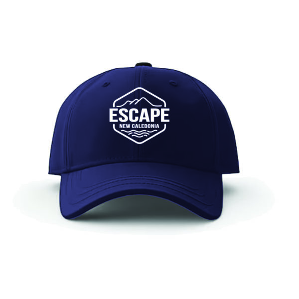 la casquette ESCAPE NEW CALEDONIA est conçue pour le voyage. Conçue à Nouméa pour parcourir le monde