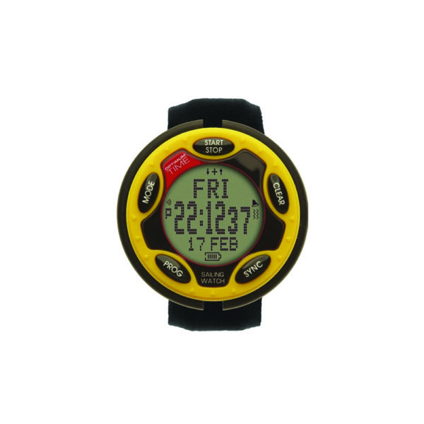 Pour les régates en nouvelle caledonie, Toutes les fonctionnalités du "big yellow timer" original, mais avec en plus une batterie rechargeable, une alarme vibrante et un écran plus performant. C'est le meilleur ami des compétiteurs de voile. L'OS14 peut être attaché à un mât ou porté confortablement sur votre équipement de voile. Il dispose également de notre indispensable bouton de synchronisation, qui synchronise votre compte à rebours avec le chronomètre de contrôle de la course, vous assurant ainsi de ne pas manquer le coup de canon.