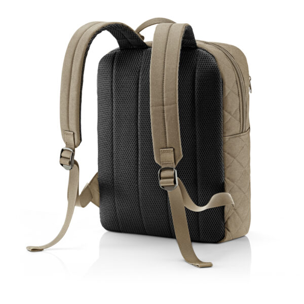 REISENTHEL Classic BackPack M Rhombus Olive – Image 6