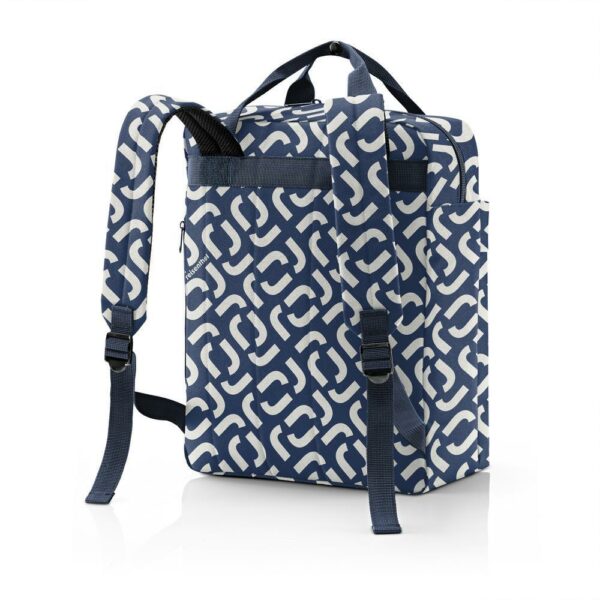 REISENTHEL Allday Backpack M Signature Navy – Image 3