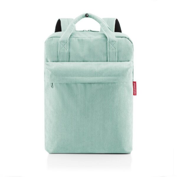 REISENTHEL Allday Backpack M Cord Mint – Image 8