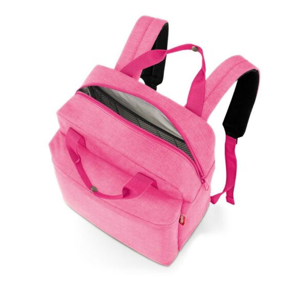 REISENTHEL AllDay Backpack M iso Twist Pink – Image 10