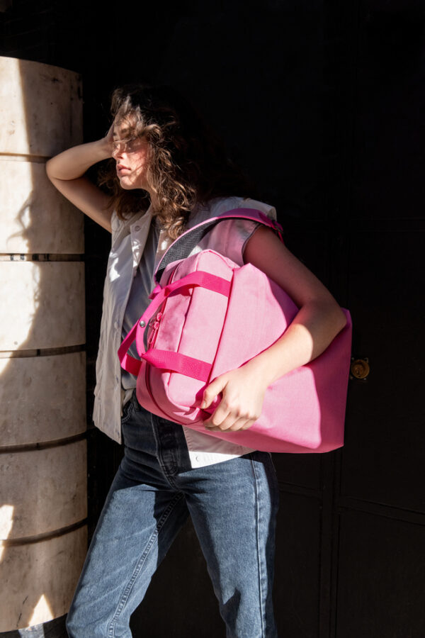 REISENTHEL AllDay Backpack M iso Twist Pink – Image 2